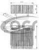 JEEP 4723518 Evaporator, air conditioning